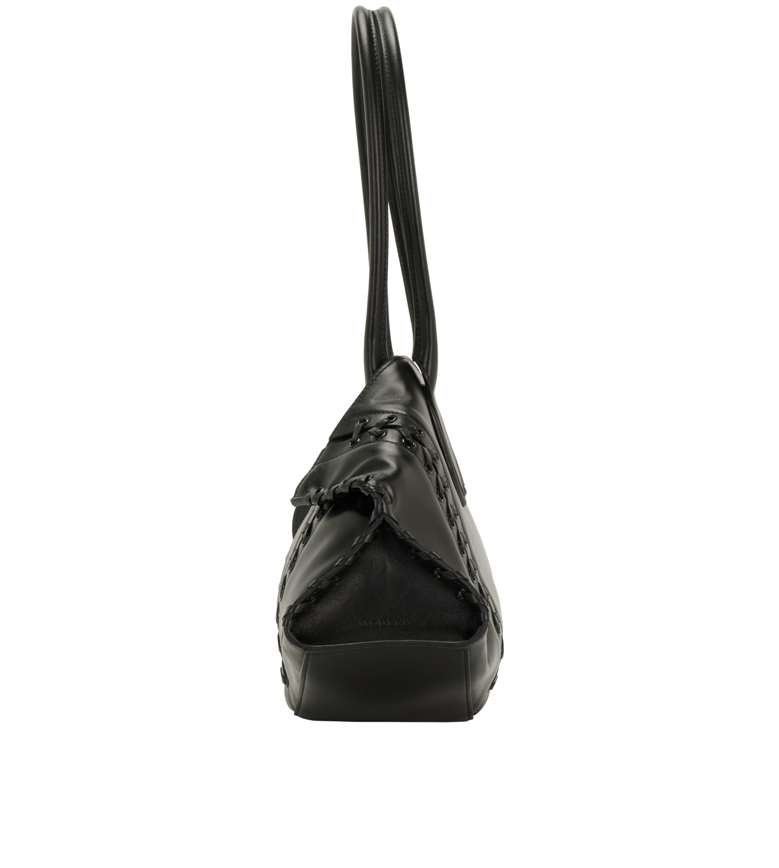 Manta, &pound;1,100, Handbags, Black, Leather, Bottom view